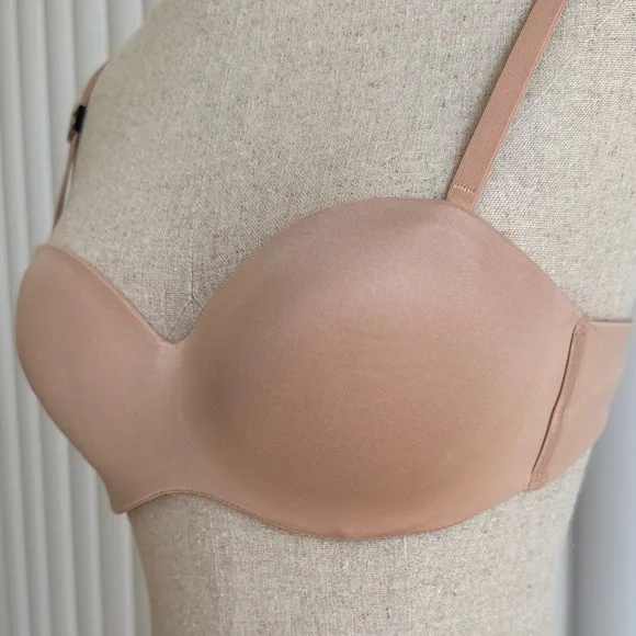 NWT Victoria’s Secret Lightly-Lined Strapless Bra	32C - Picture 4 of 8